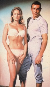 Sean Connery and Ursula Andrews