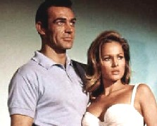 Sean Connery and Ursula Andress