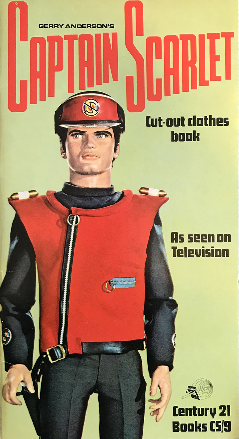Captain Scarlet Cut-Out Clothes Book