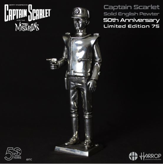 Harrop's Pewter Captain Scarlet