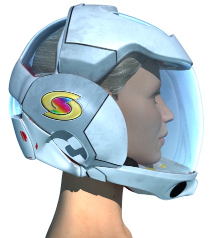 Angel Helmet Side