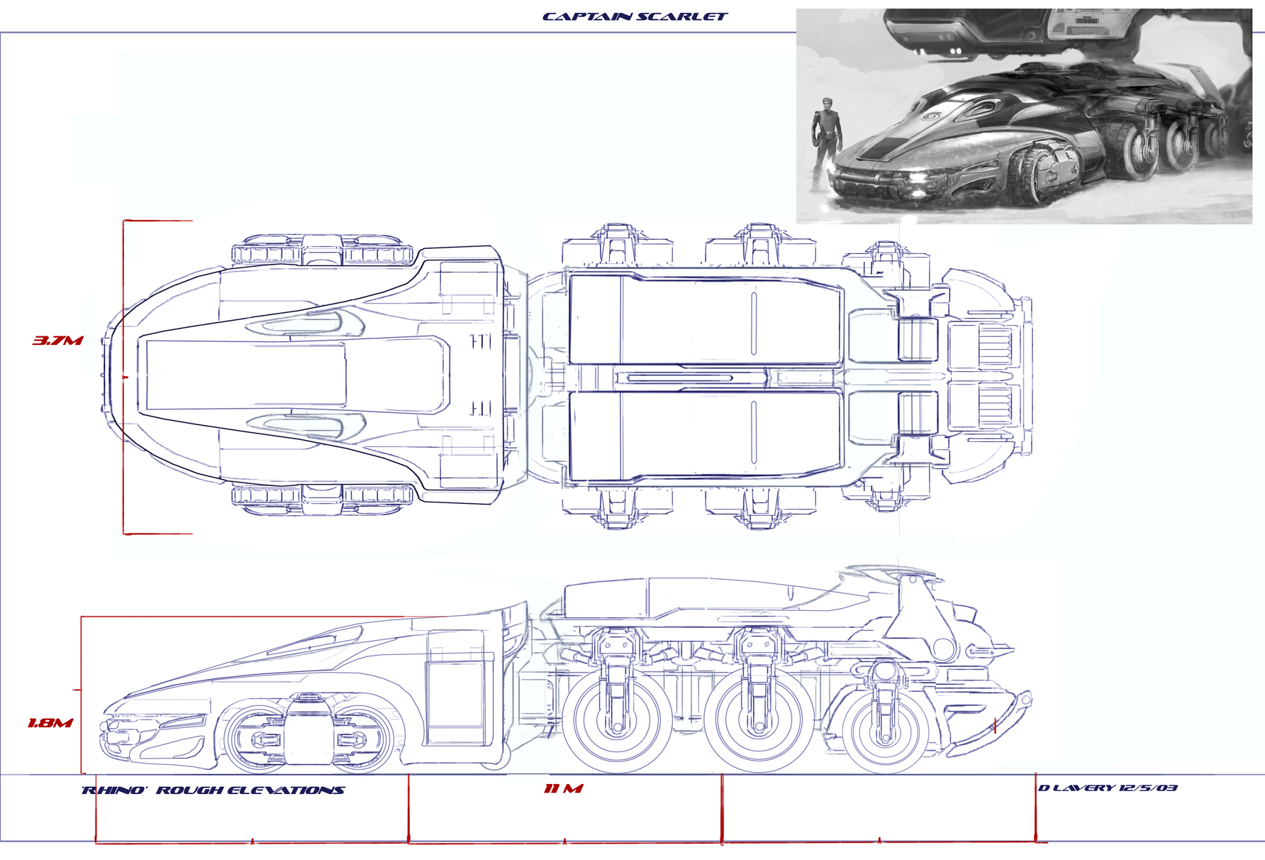 Rhino Elevations